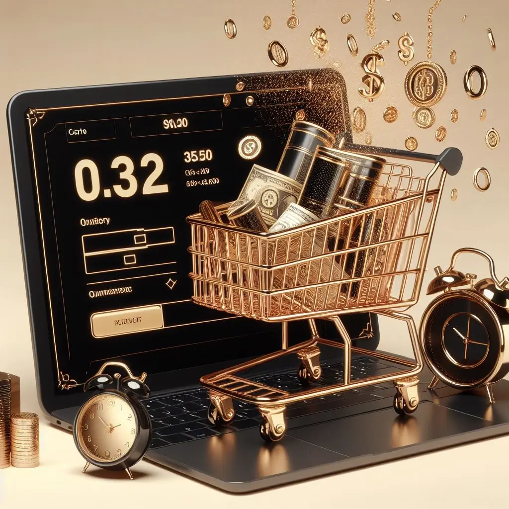 Online store with cart